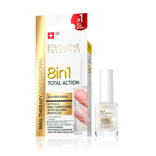 8-in-1 Nail Conditioner with Golden Particles (Original)