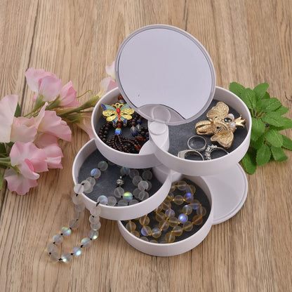 Rotating Jewelry Storage Box