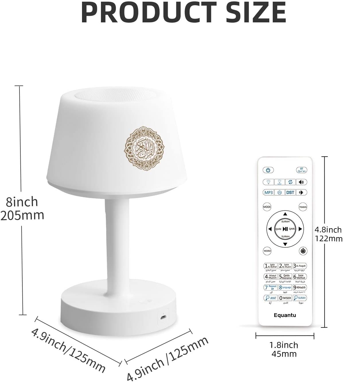 Telawah - Quran Speaker Desk Lamp